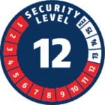 Niveau de sécurité 12/15 | ABUS GLOBAL PROTECTION STANDARD ® | Plus le niveau est haut, meilleur est la sécurité